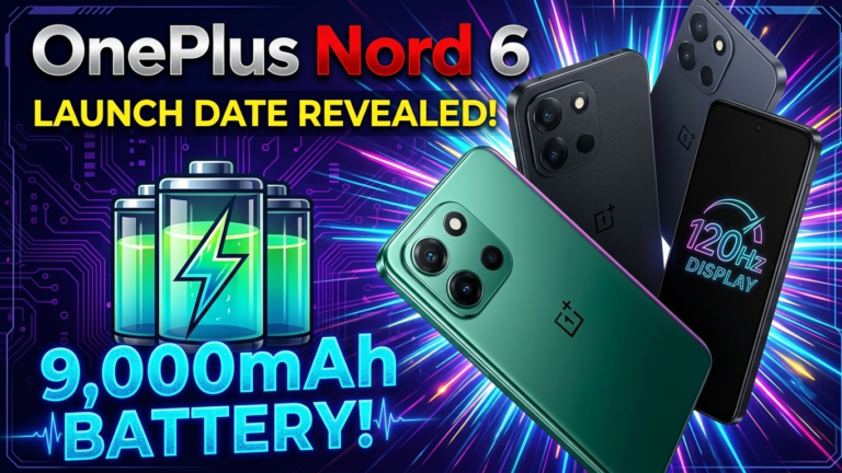 OnePlus Nord 6: Launch Date, Features, Battery & Price Explained
