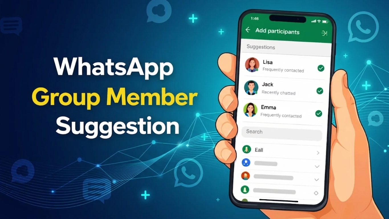 WhatsApp Tests Smart Group Member Suggestions to Simplify Group Chats