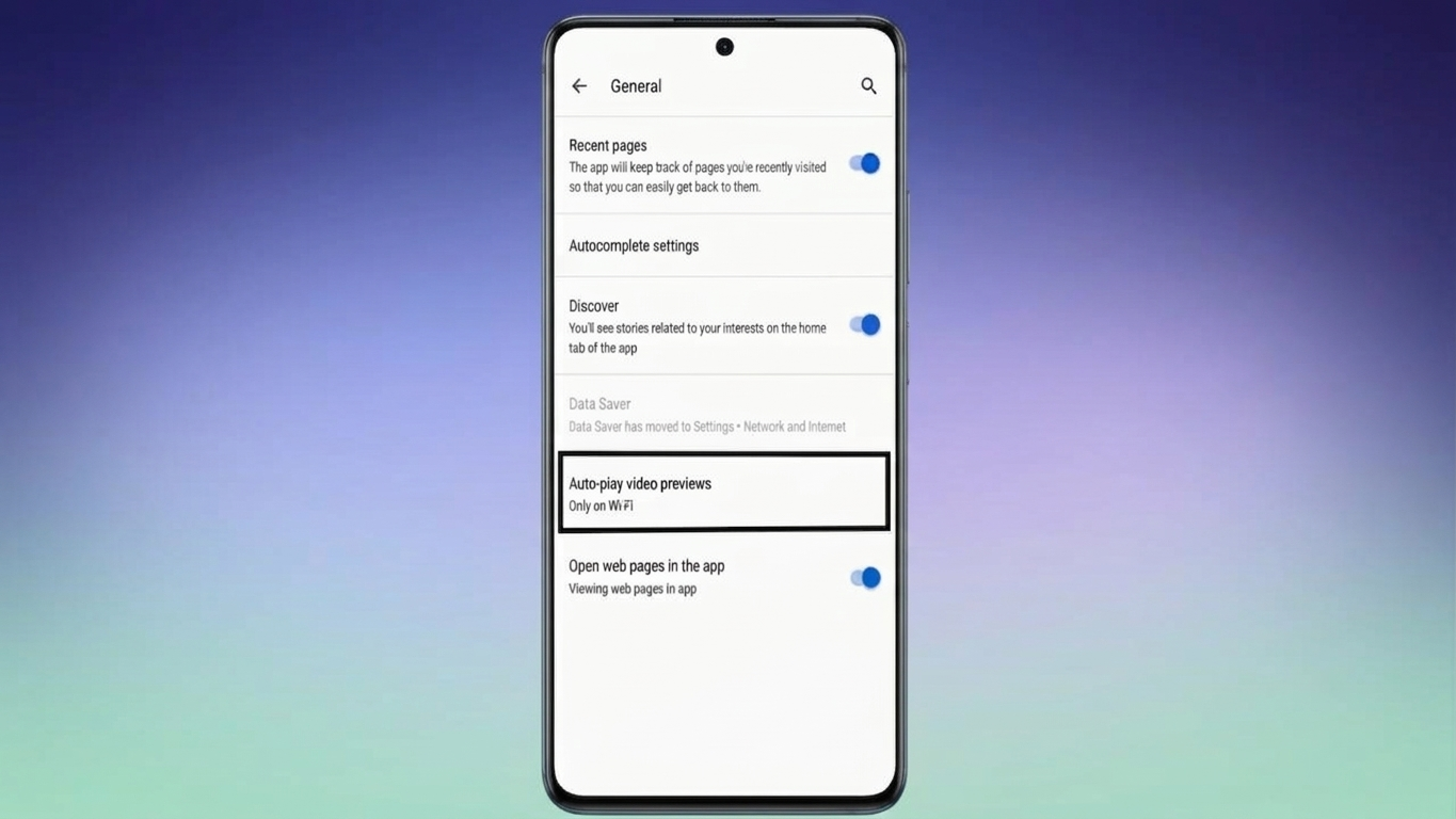 How to Stop Video Autoplay in Google Discover on Android