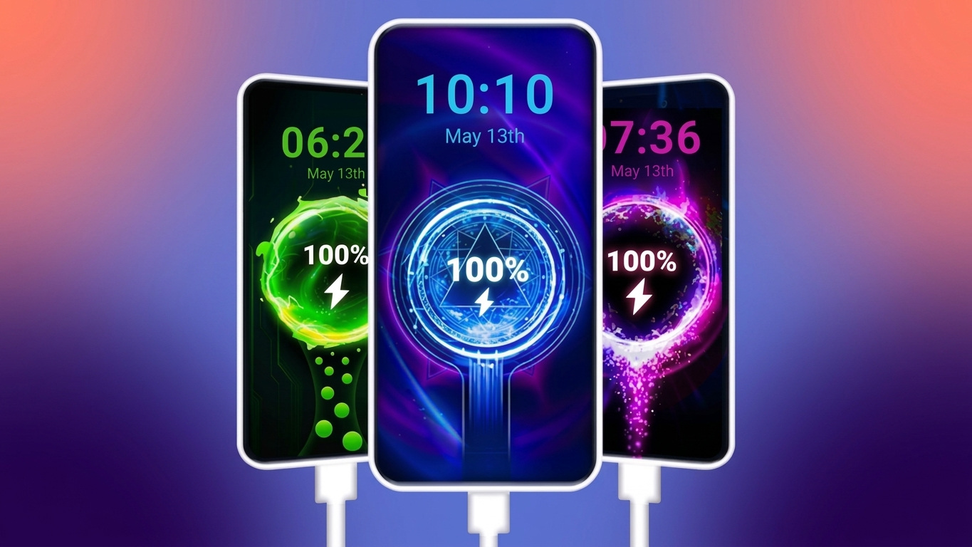 Battery Charging Animation App: Customize Your Android Charging Screen with 3D Effects & Live Wallpapers