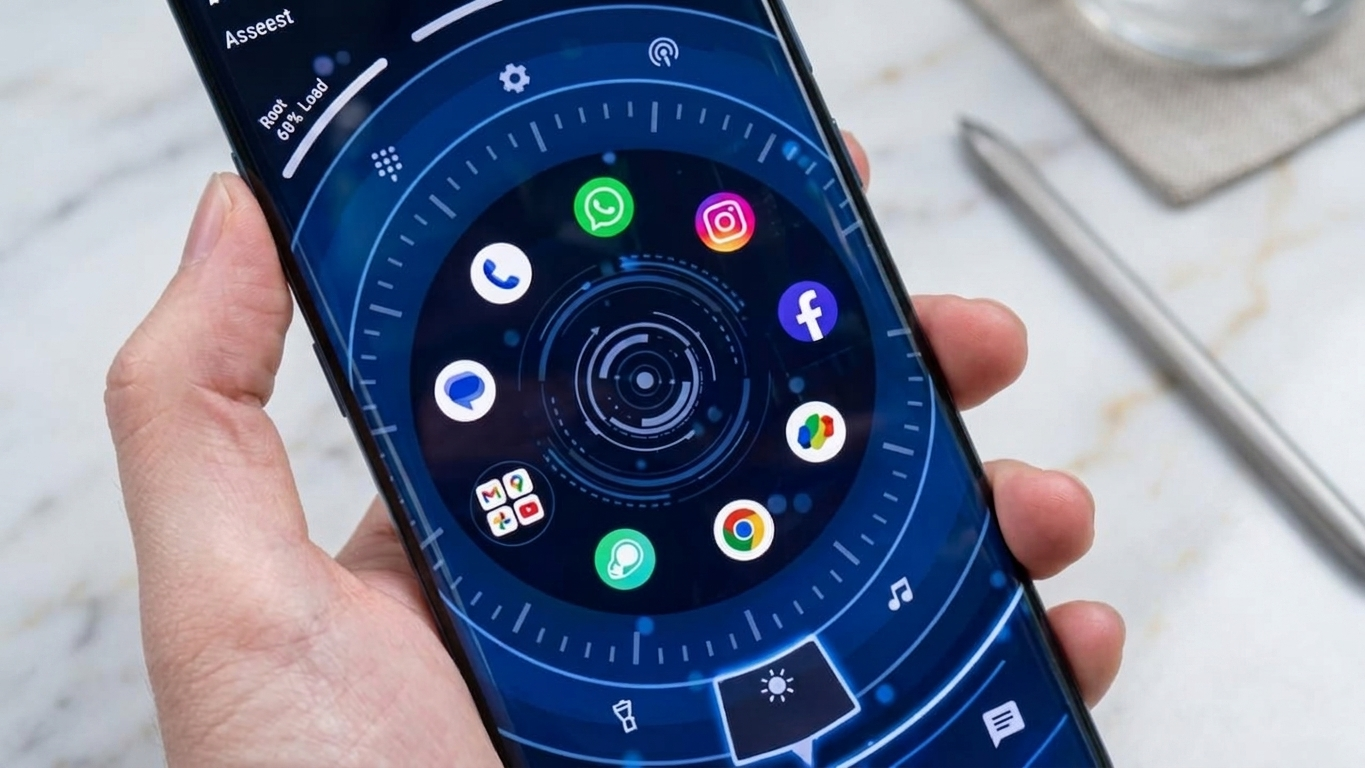 Orbit Launcher Gives Your Android Phone a Stylish and Futuristic Home Screen