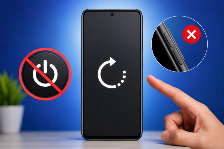 How to Restart an Android Phone Without Using the Power Button