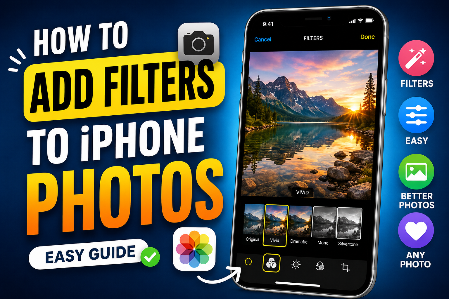 How to Add Filters to Photos on iPhone in 2026
