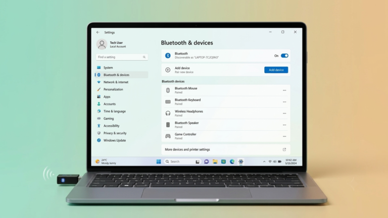 How to Add Bluetooth to a PC or Laptop With a USB Adapter