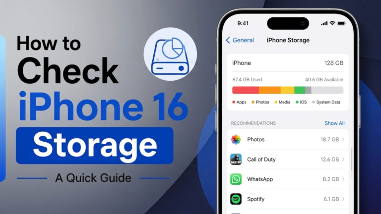 How to Check Storage on iPhone 16: A Complete Guide