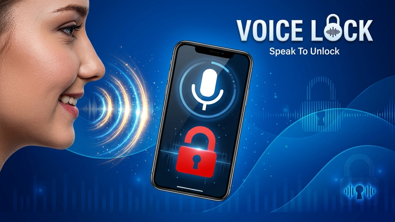 Voice Screen Lock – Voice Lock App: Unlock Your Android Phone with Your Voice