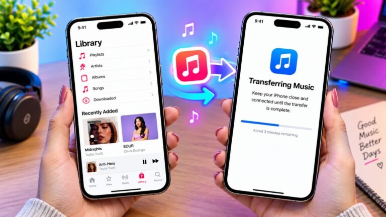 How to Transfer Music From One iPhone to Another