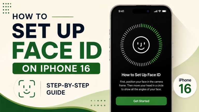 How to Set Up Face ID on iPhone 16: A Complete Beginner’s Guide