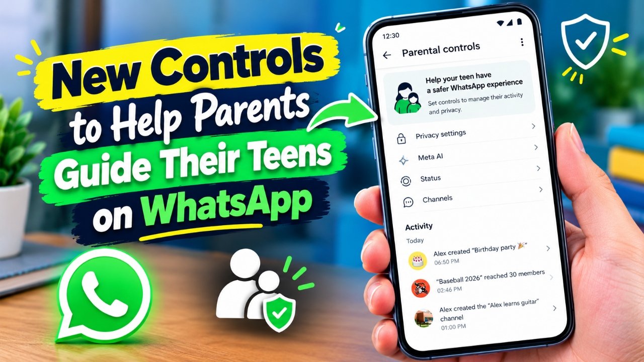 WhatsApp Parental Controls for Teens feature