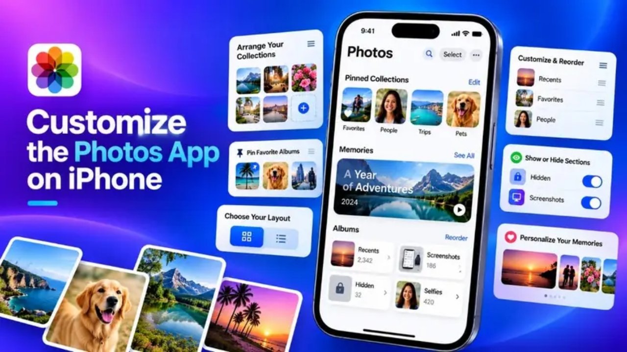 How to customize the Photos app on iPhone