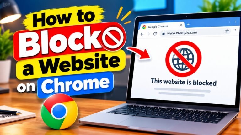 How to Block Websites in Google Chrome