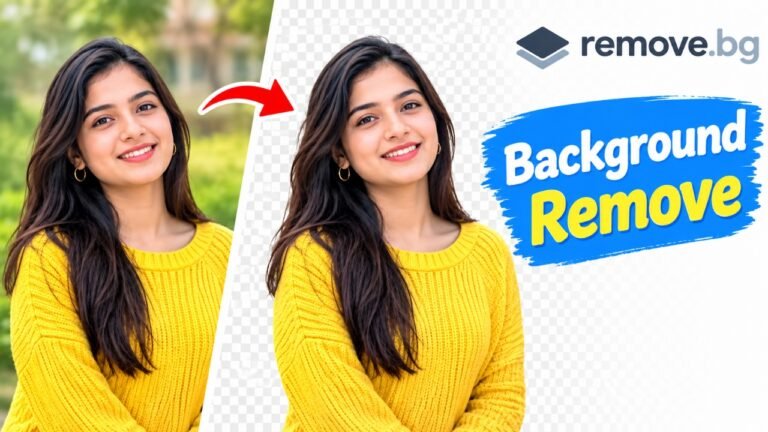 How to remove photo background using Remove.bg website